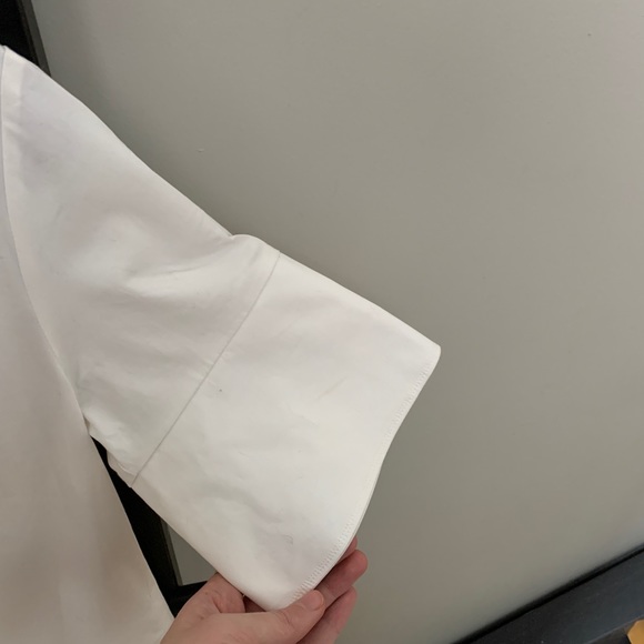 Club Monaco oversized white shirt dress - size 4 - Picture 4 of 4